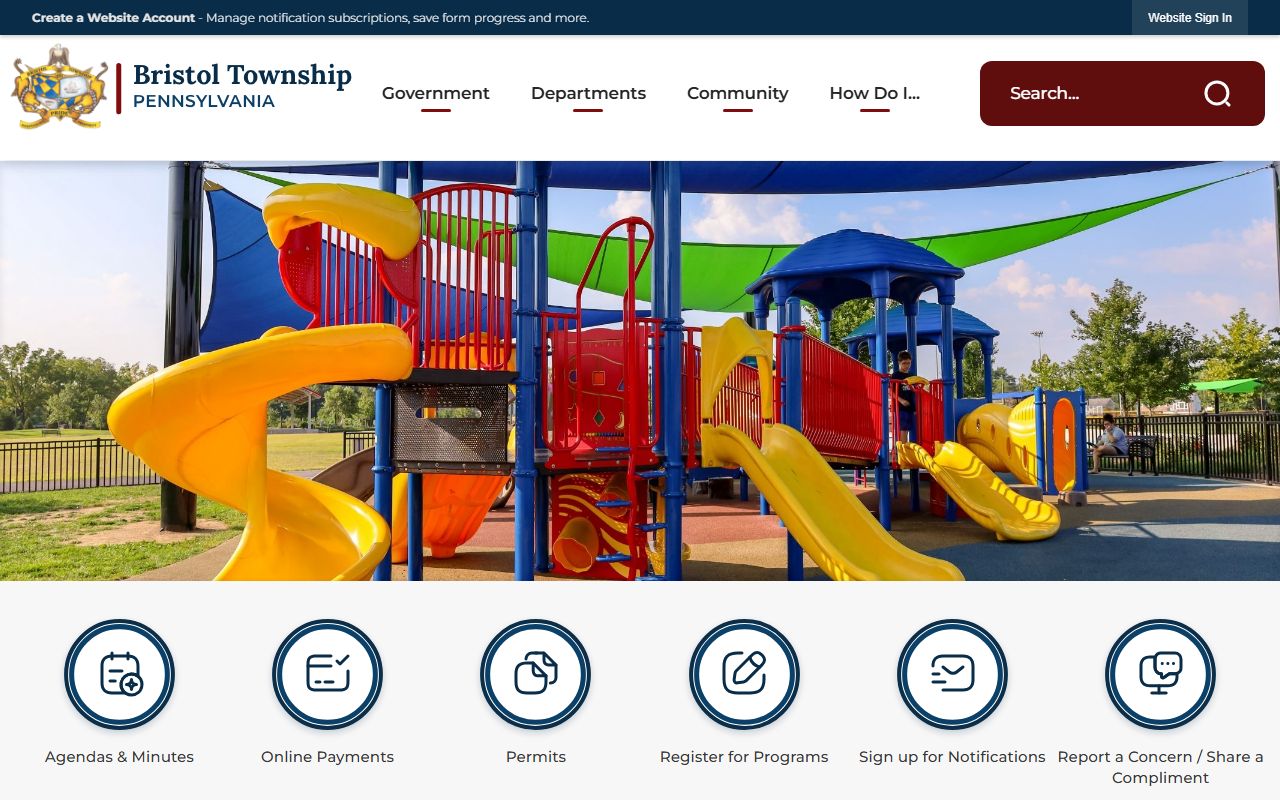 Bristol Township Police Department serving Levittown for police records and incident reports