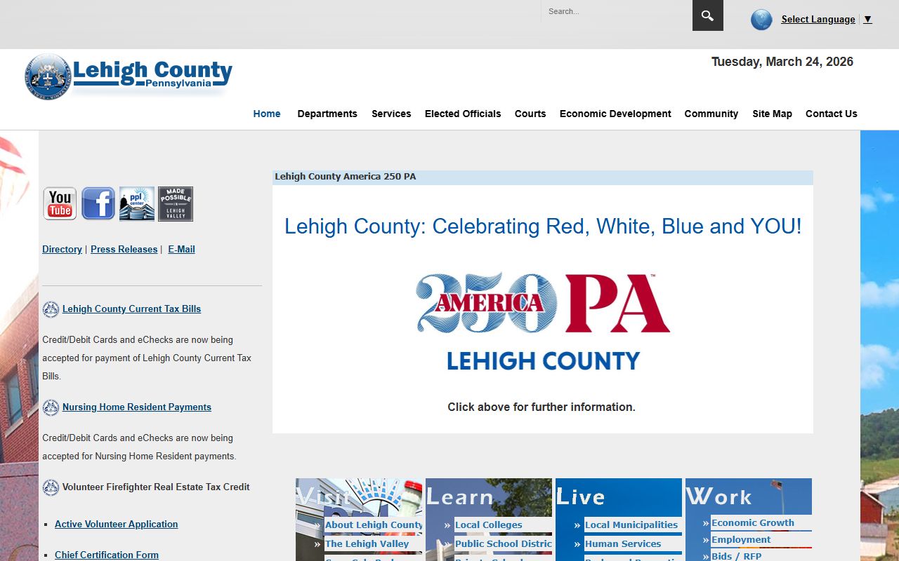 Lehigh County Prothonotary handling civil court records and filings in Allentown
